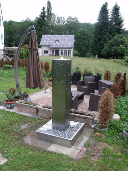 Edelstahlbrunnen Fur Ihren Garten In Neunkirchen Saar