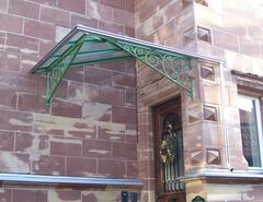 Metallbau Schweig - Geschmiedetes Vordach